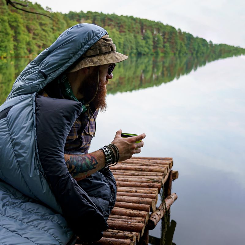 AURA Nom 200 195 cm/right steel sleeping bag 13