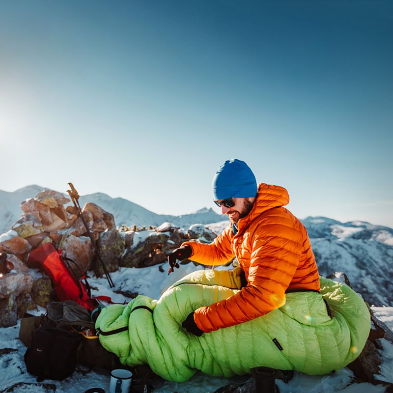 Sleeping bag AURA AR 300 195 cm lime green 16