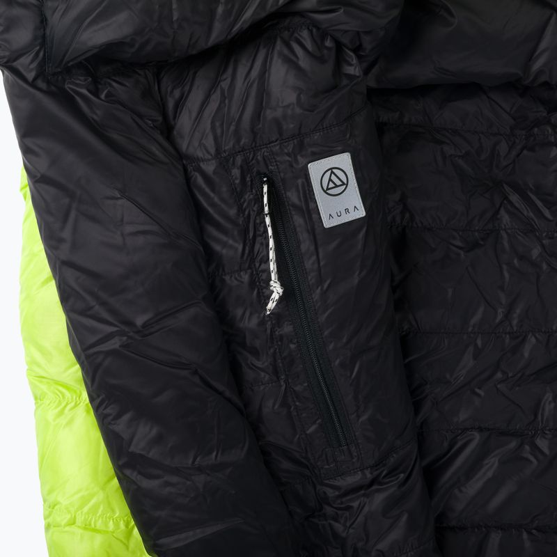 Sleeping bag AURA AR 300 195 cm lime green 9