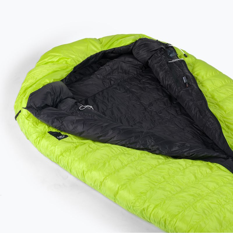 Sleeping bag AURA AR 450 195 cm lime green 4