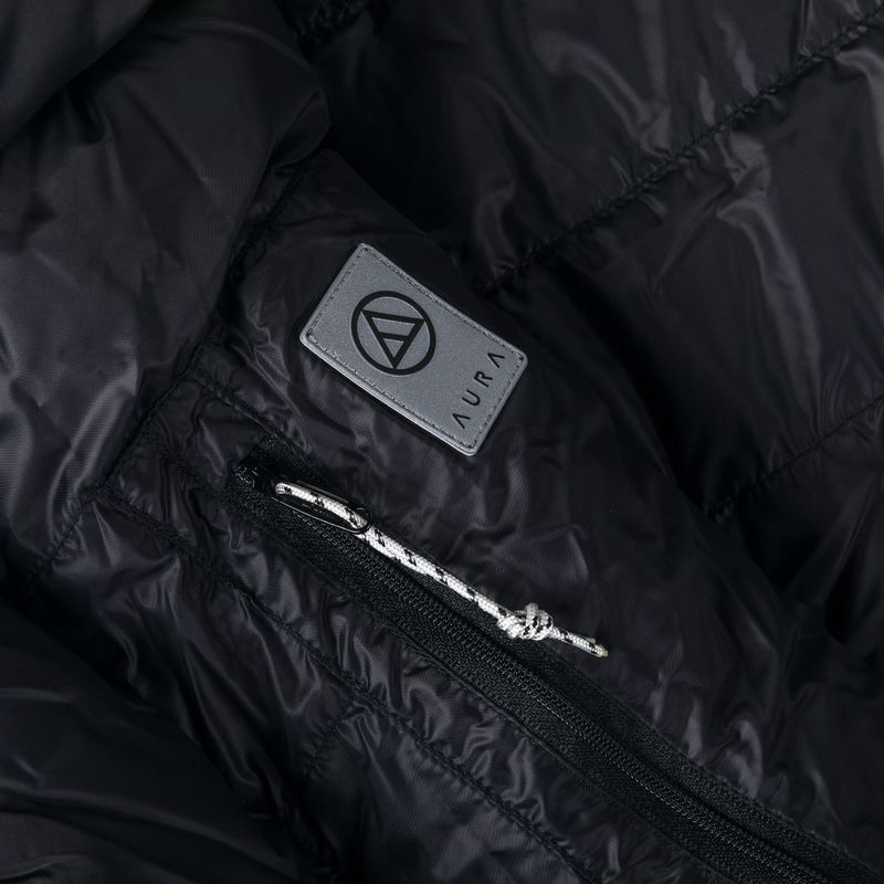 Sleeping bag AURA AR 450 195 cm lime green 8