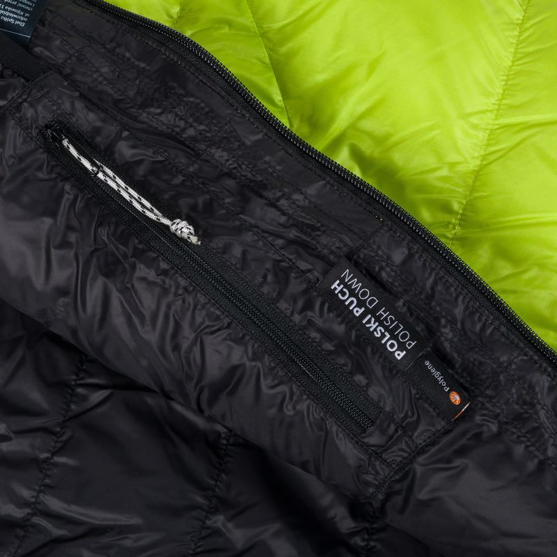 Sleeping bag AURA AR 450 195 cm lime green 10