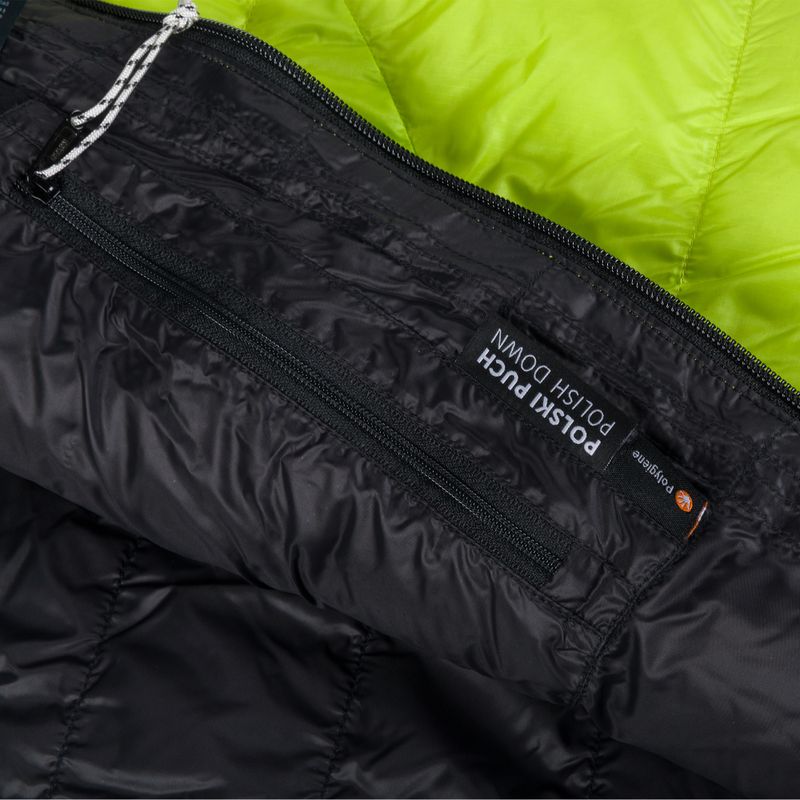 Sleeping bag AURA AR 600 195 cm lime green 9