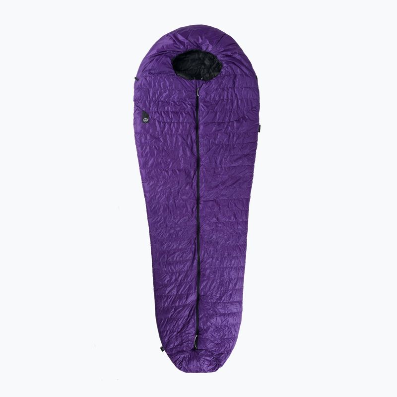 Sleeping bag AURA AR 300 195 cm purple