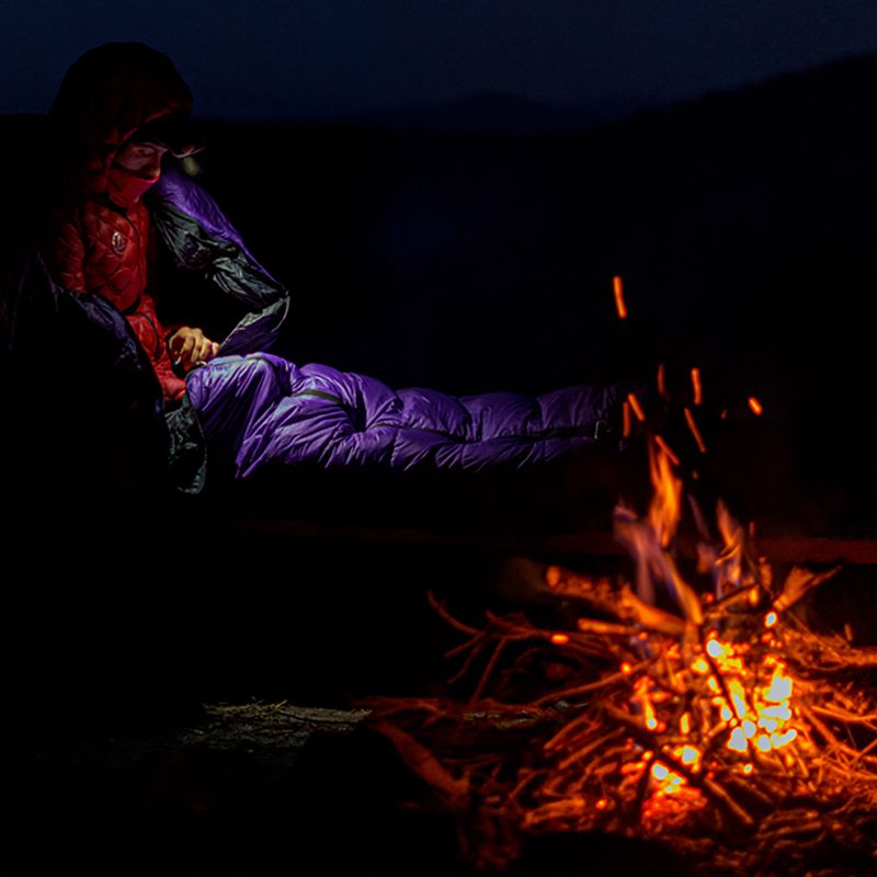 Sleeping bag AURA AR 300 195 cm purple 14