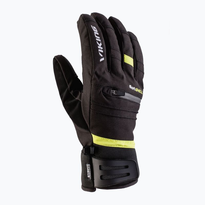 Men's ski gloves Viking Kuruk Ski black 112/16/1285/72 6