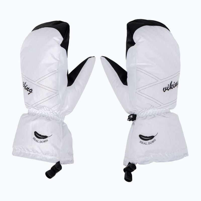 Women's Viking Strix Mitten Ski Gloves white 112/19/0300/01 3