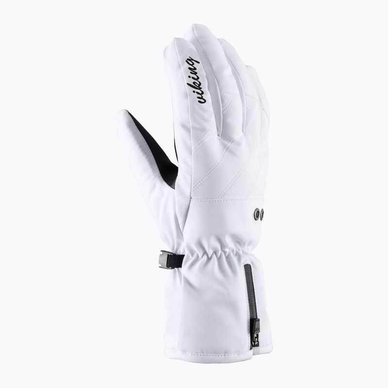 Women's ski gloves Viking Selena Ski white 113/19/4260/01 5