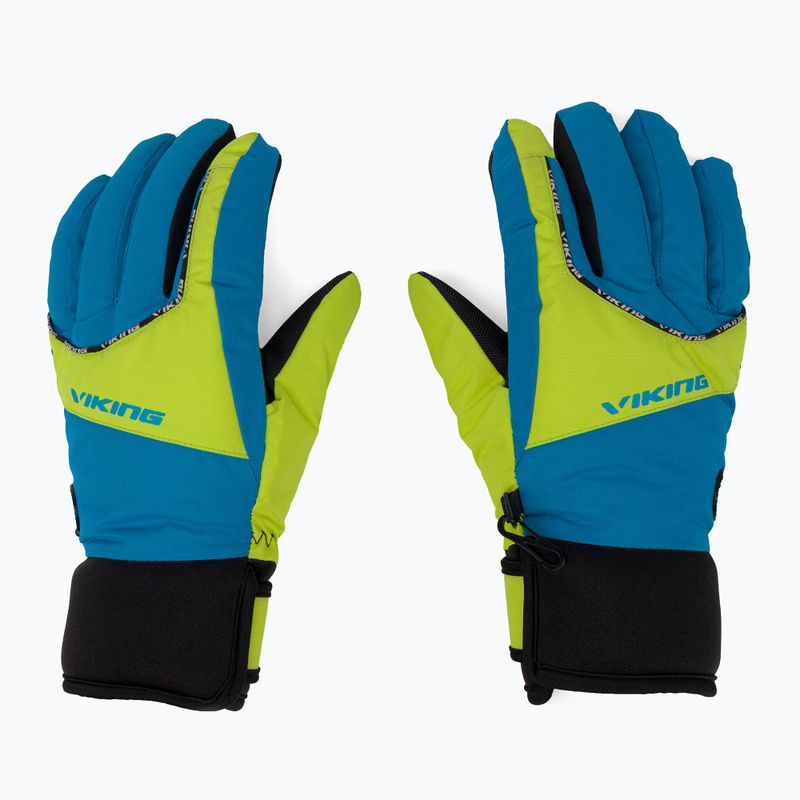 Children's ski glove Viking Fin blue 120/19/9753/15 3