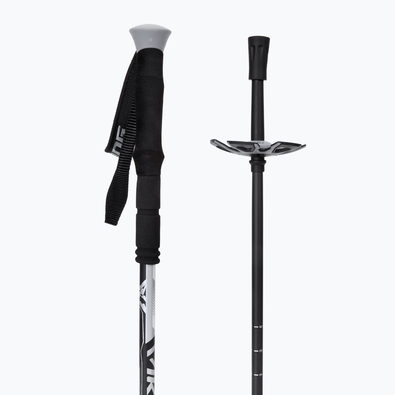 Viking Vario Tour trekking poles grey 3