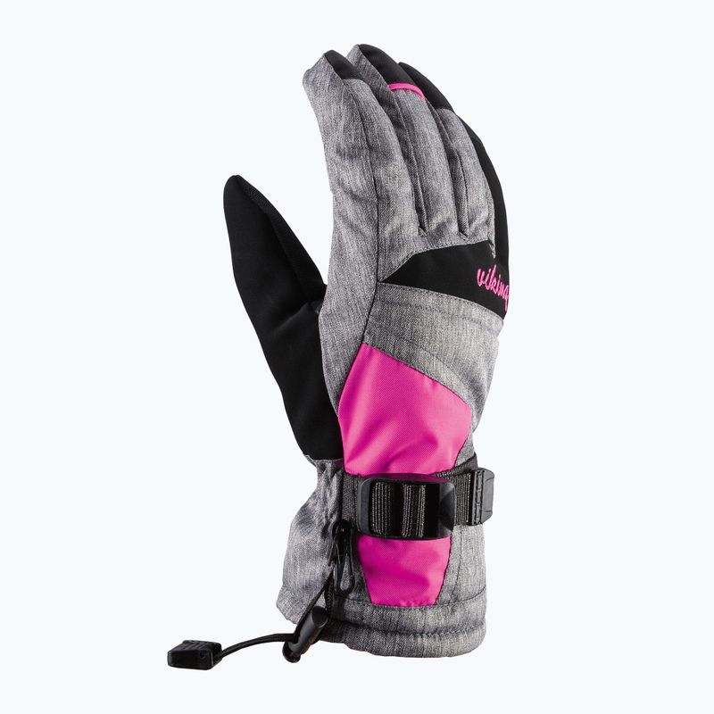 Women's ski gloves Viking Ronda Ski pink 113 20 5473 46 7