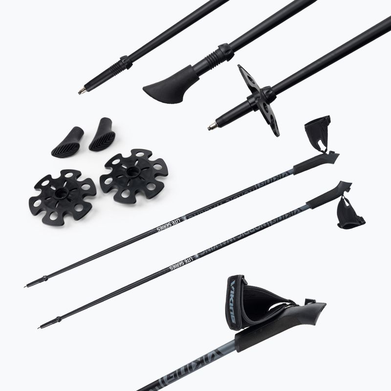 Viking Lite Pro 08 Nordic Walking Poles black/grey 650/21/4563/08/105 5