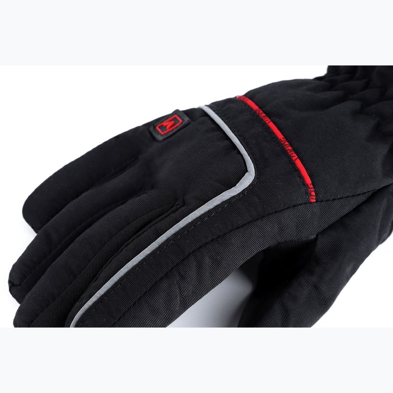 Children's ski gloves Viking Kevin Ski dark red 4
