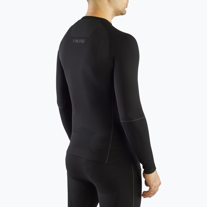 Men's thermal T-shirt Viking Eiger black 500/21/2081 3