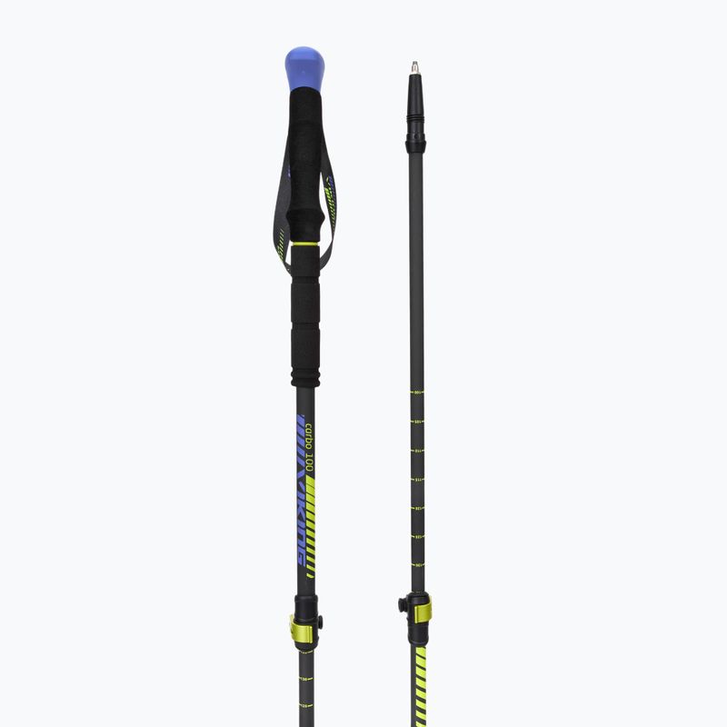 Viking Carbo Lite lime/blue trekking poles 3