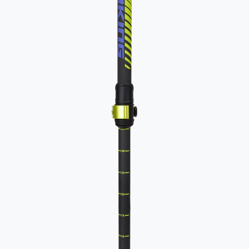 Viking Carbo Lite lime/blue trekking poles 4