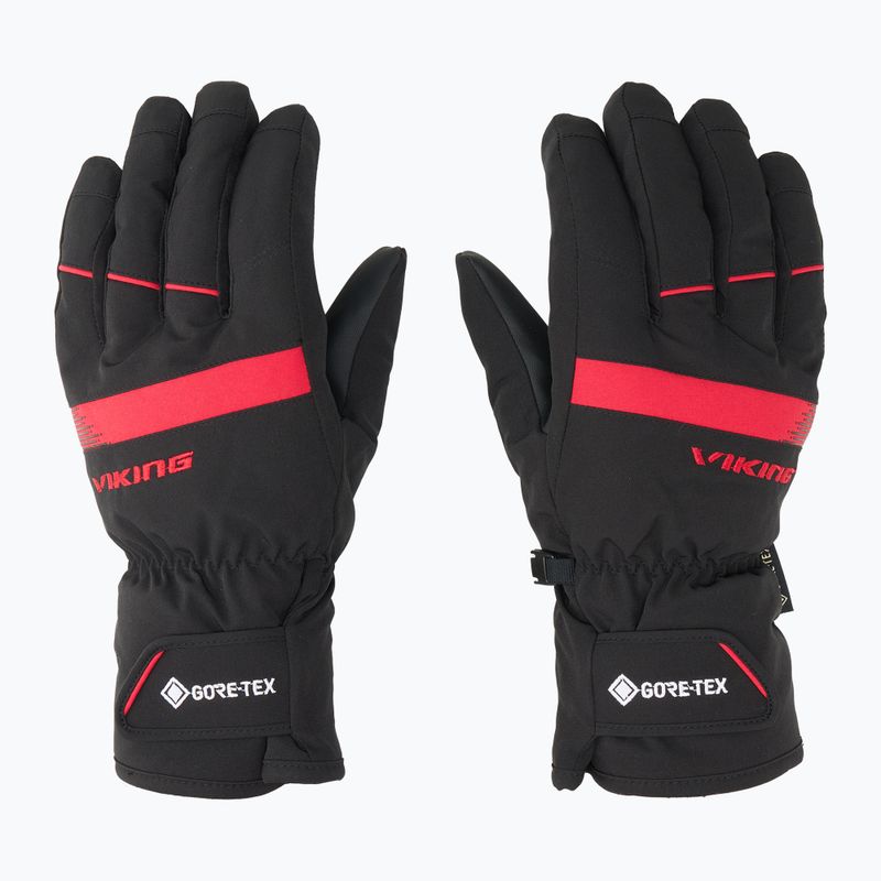 Men's Viking Redmont GTX Ski Gloves red 3