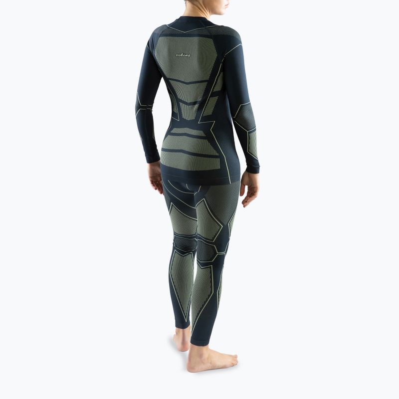 Women's thermal underwear Viking Nessa Coolmax navy blue 500/22/3210 2