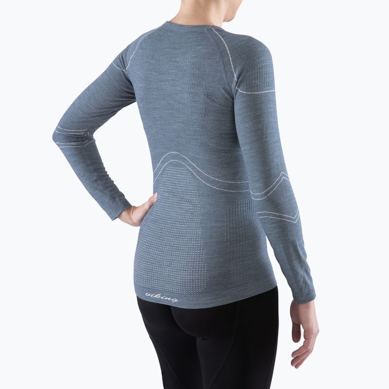 Women's thermal underwear Viking Lana Pro Merino grey 500/22/5757 4