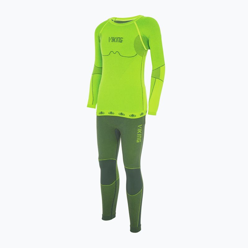 Children's thermal underwear Viking Riko green 500/14/3030