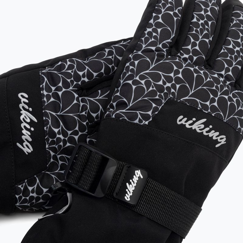 Women's ski glove Viking Tanuka Ski black 113/22/0990 4