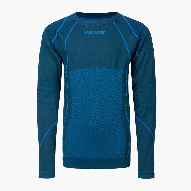 Children's thermal underwear Viking Skido Recycled navy blue 500/23/1200 2