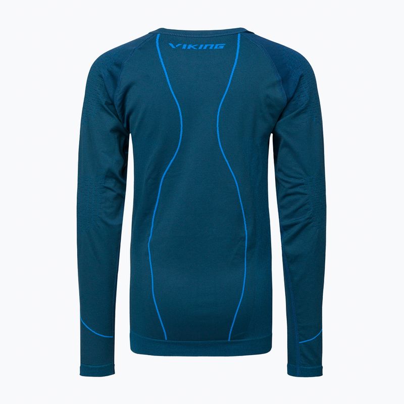 Children's thermal underwear Viking Skido Recycled navy blue 500/23/1200 3
