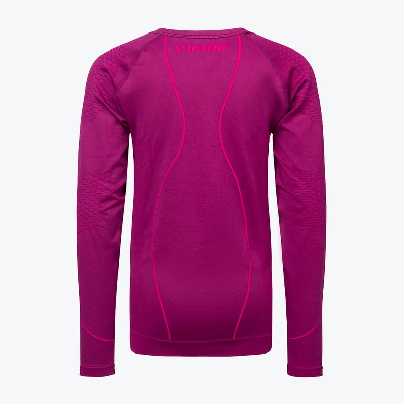 Children's thermal underwear Viking Skido Recycled pink 500/23/1200 6
