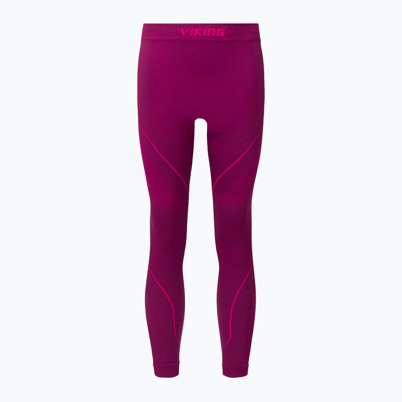 Children's thermal underwear Viking Skido Recycled pink 500/23/1200 7