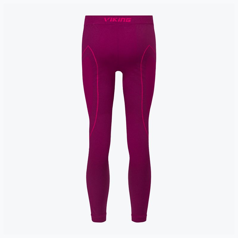 Children's thermal underwear Viking Skido Recycled pink 500/23/1200 8