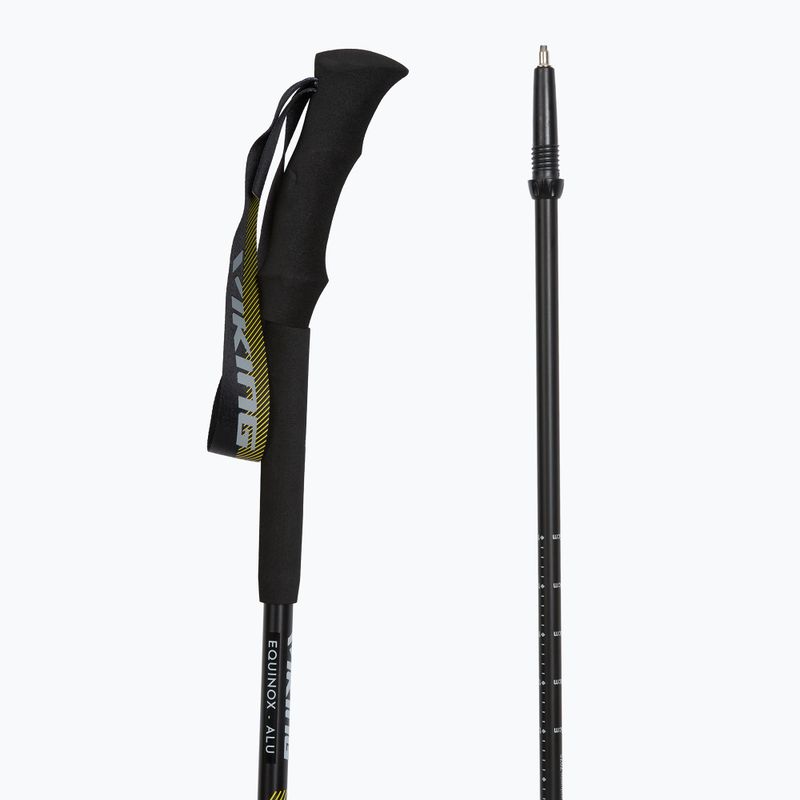 Trekking poles Viking Equinox grey/yellow 3