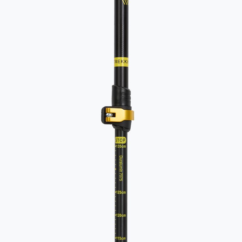 Trekking poles Viking Equinox grey/yellow 4