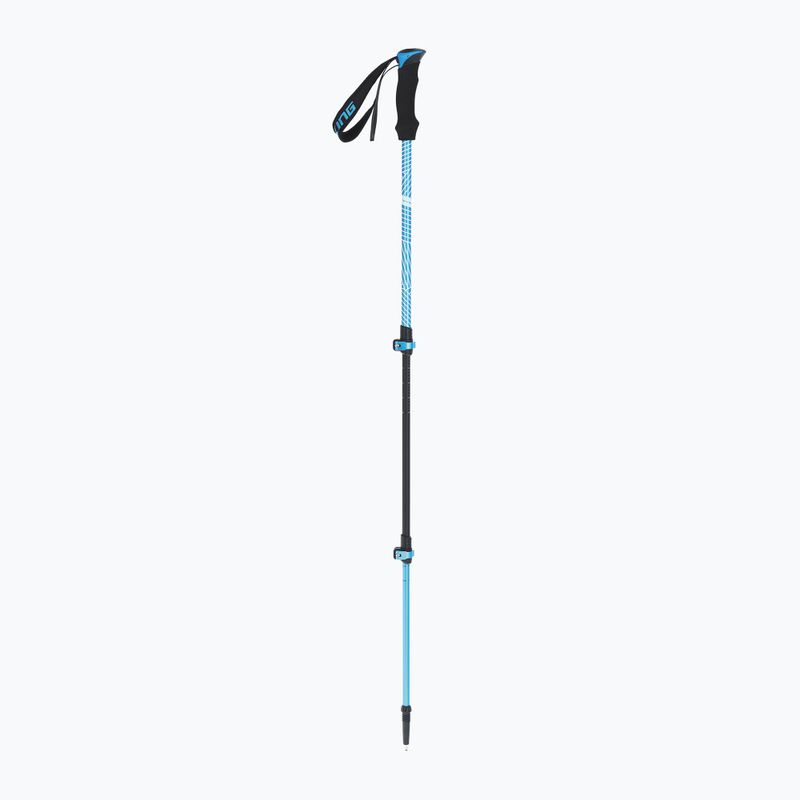 Trekking poles Viking Shiva black/turquoise 8