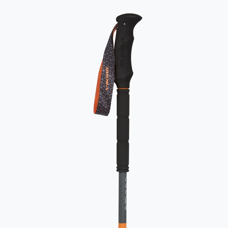 Ski touring poles Viking Kangri grey/orange 2
