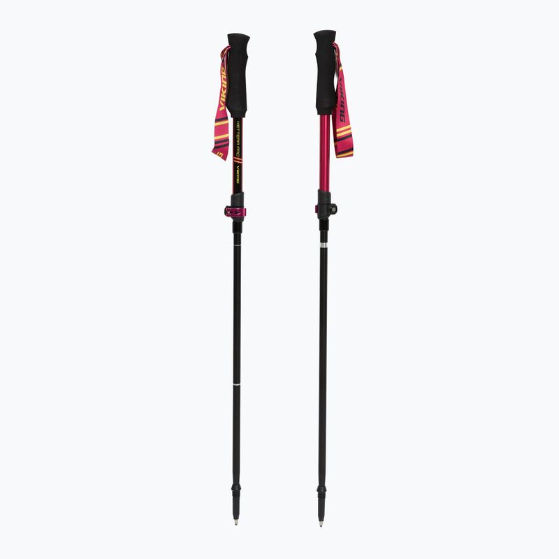 Trekking poles Viking Kettera Pro black/fuchsia 5