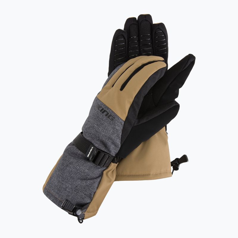 Viking Tuson grey-beige ski glove 111/22/6523