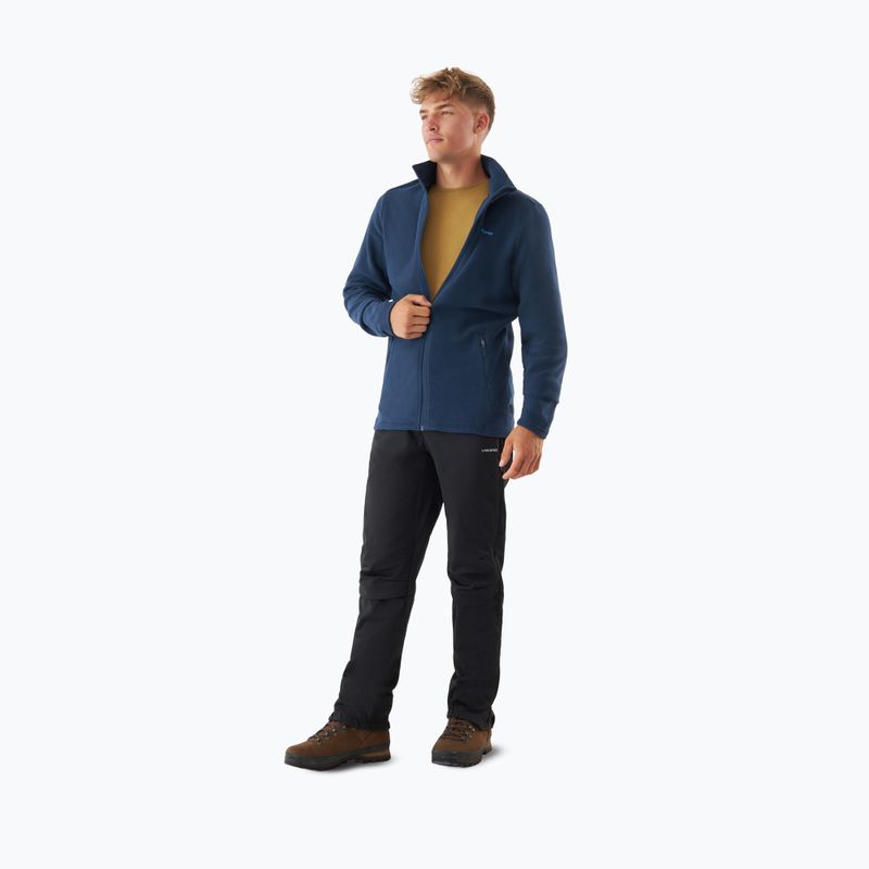Men's fleece sweatshirt Viking Tesero navy 4