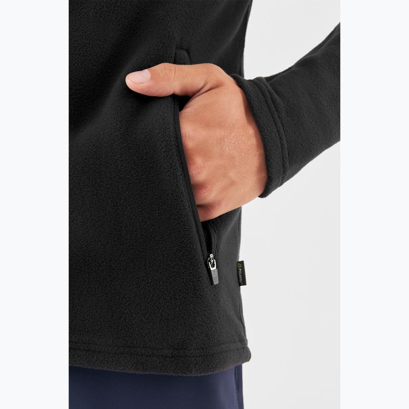 Men's fleece sweatshirt Viking Tesero black 4