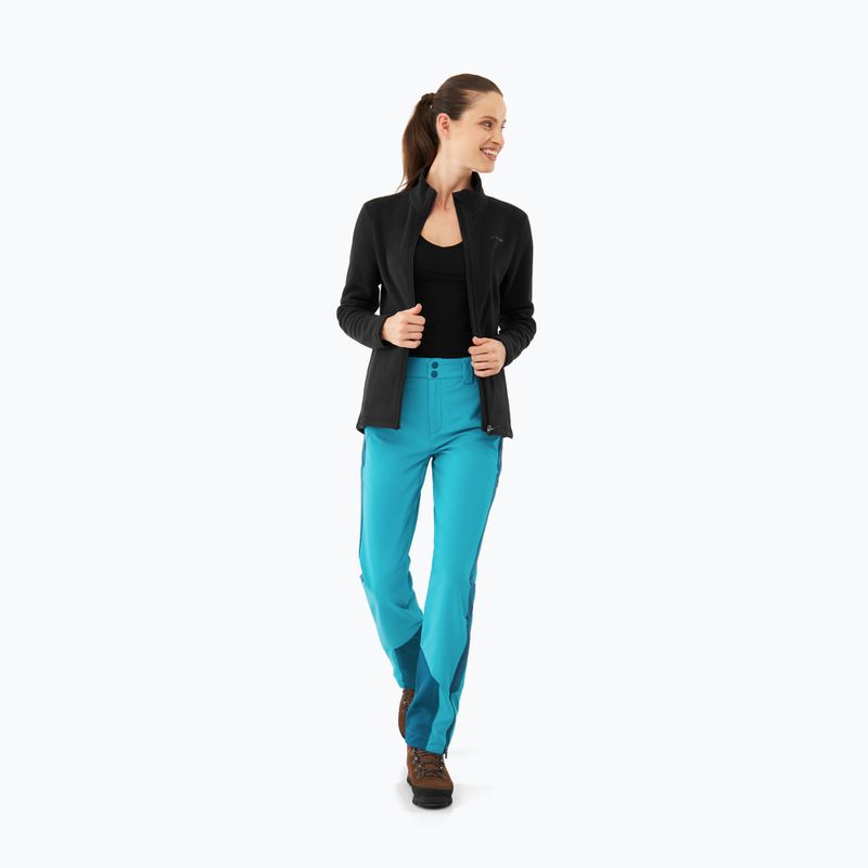 Women's fleece sweatshirt Viking Tesero black 4