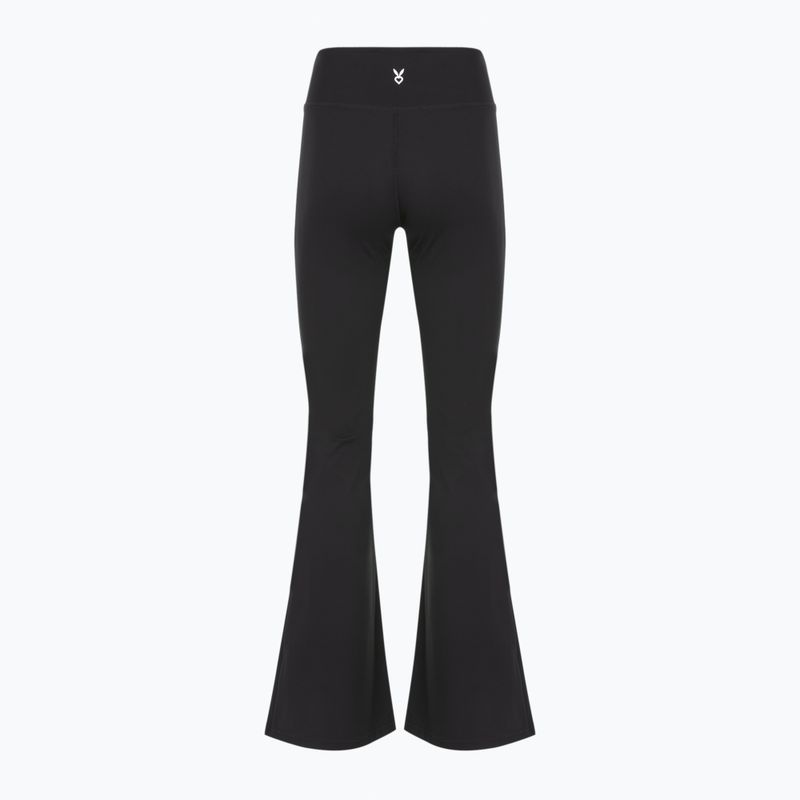 Women's training leggings Cardio Bunny HCB-125 Flare black 8