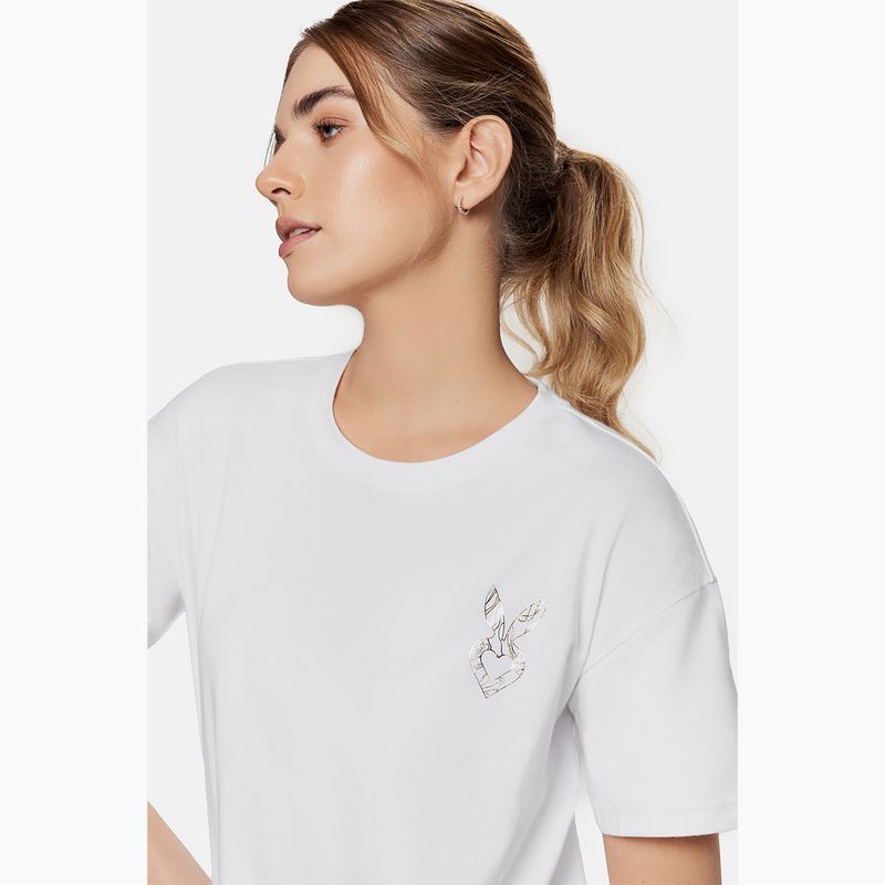 Women's workout shirt Cardio Bunny Bright white 5