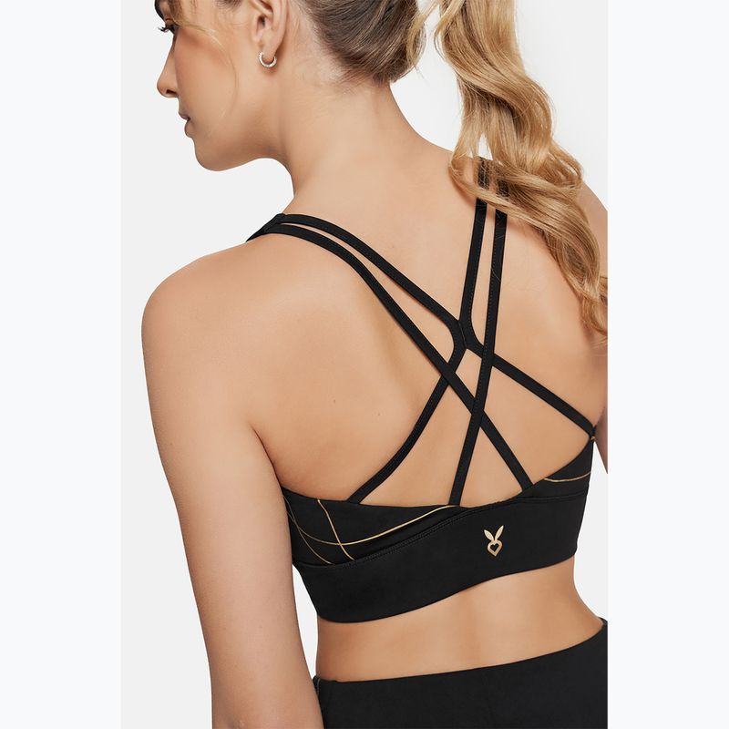 Cardio Bunny training bra Flame black 5