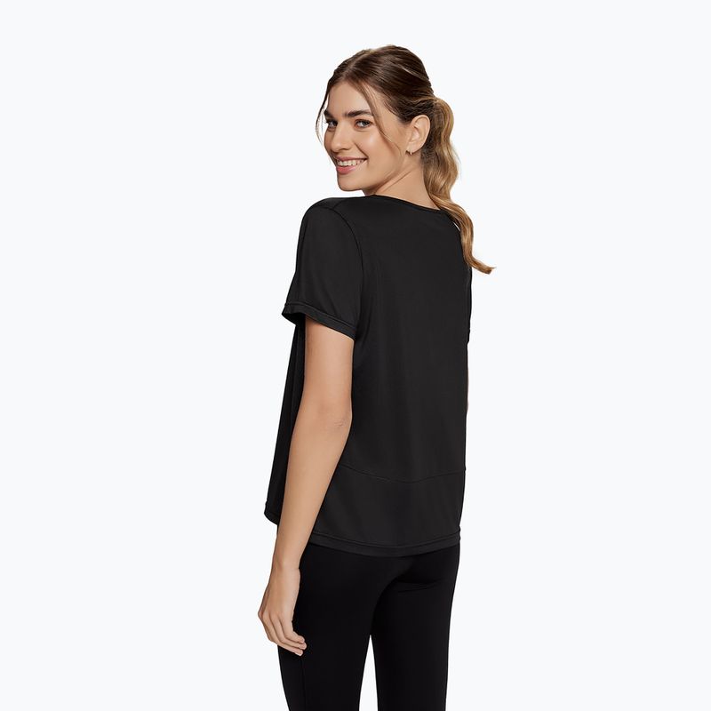 Women's workout shirt Cardio Bunny Fog black 3