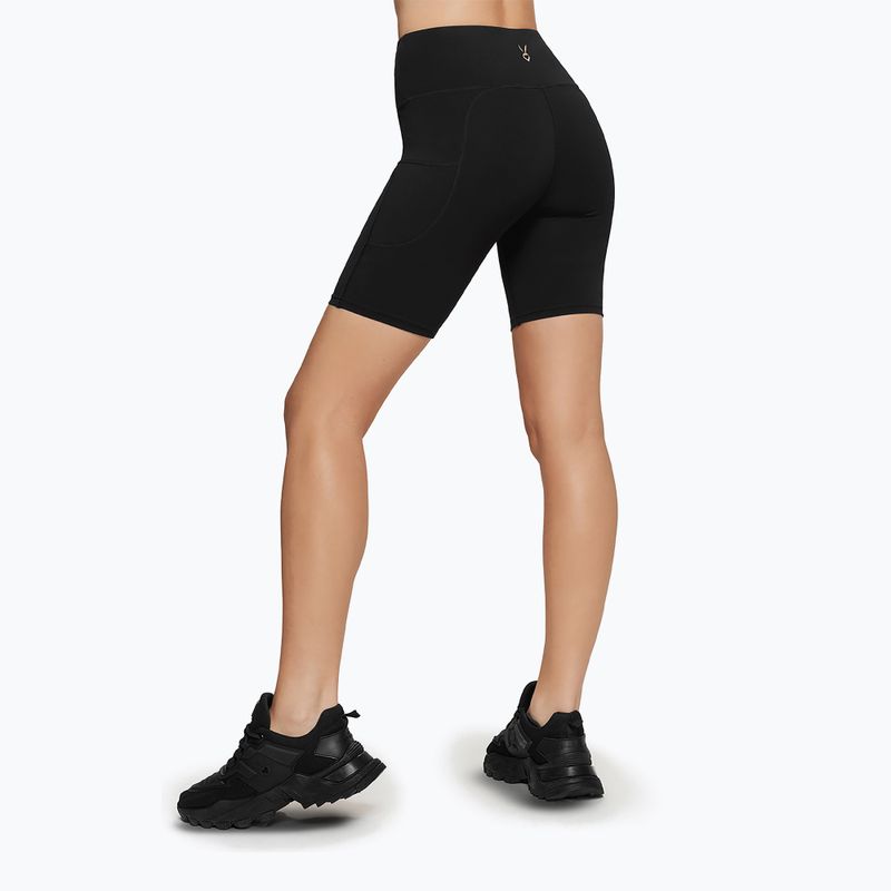 Women's Cardio Bunny Chilly training shorts black 3