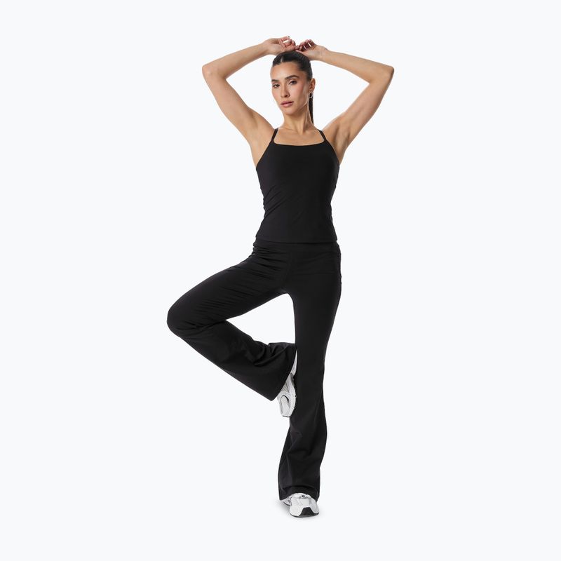 Women's training shirt Cardio Bunny With Built-in Black bra 2