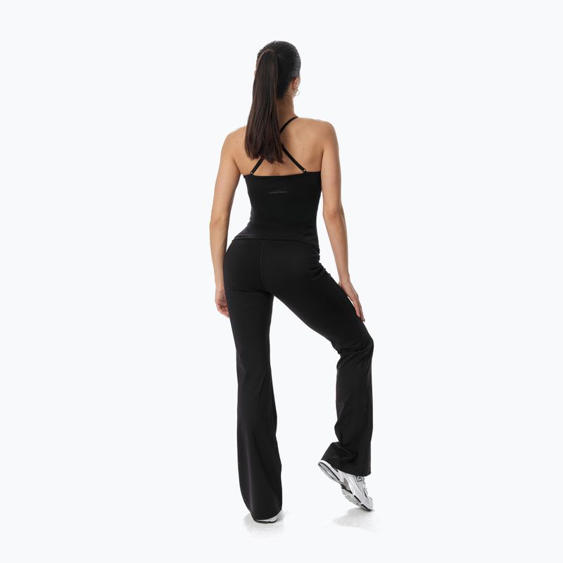 Women's training shirt Cardio Bunny With Built-in Black bra 3