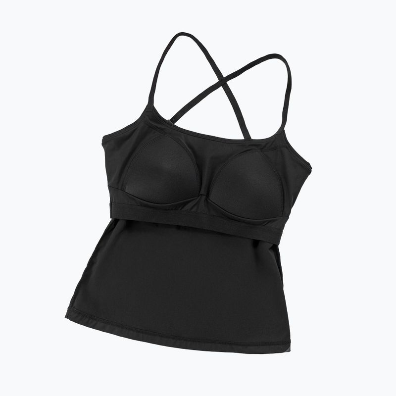 Women's training shirt Cardio Bunny With Built-in Black bra 6