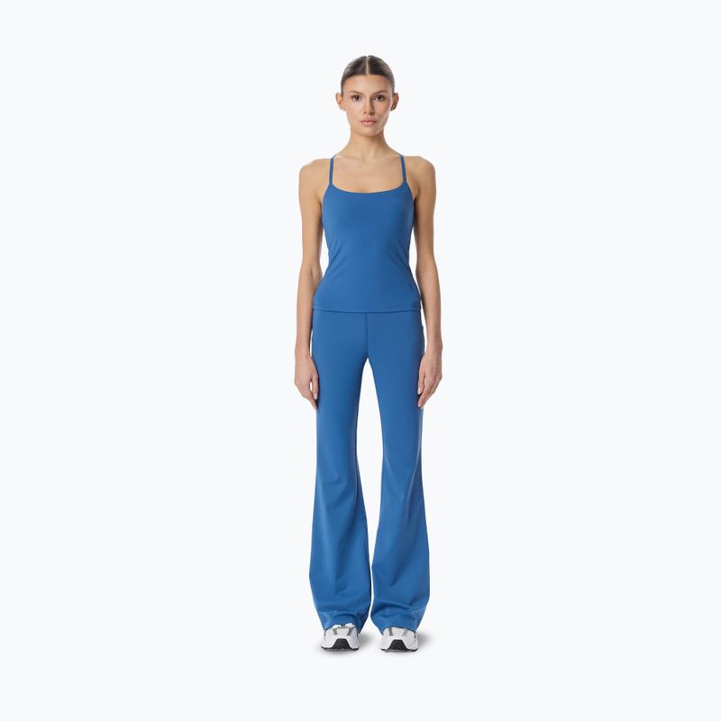 Women's training shirt Cardio Bunny With Built-in Blue Bra 2