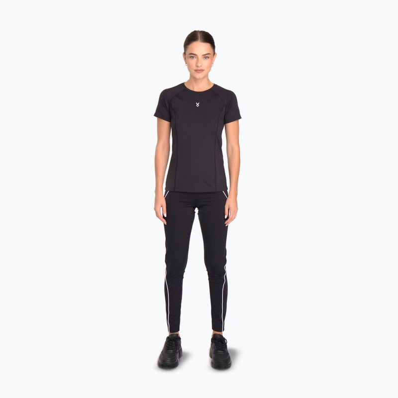 Women's training T-shirt Cardio Bunny HCB-425 Active black 2