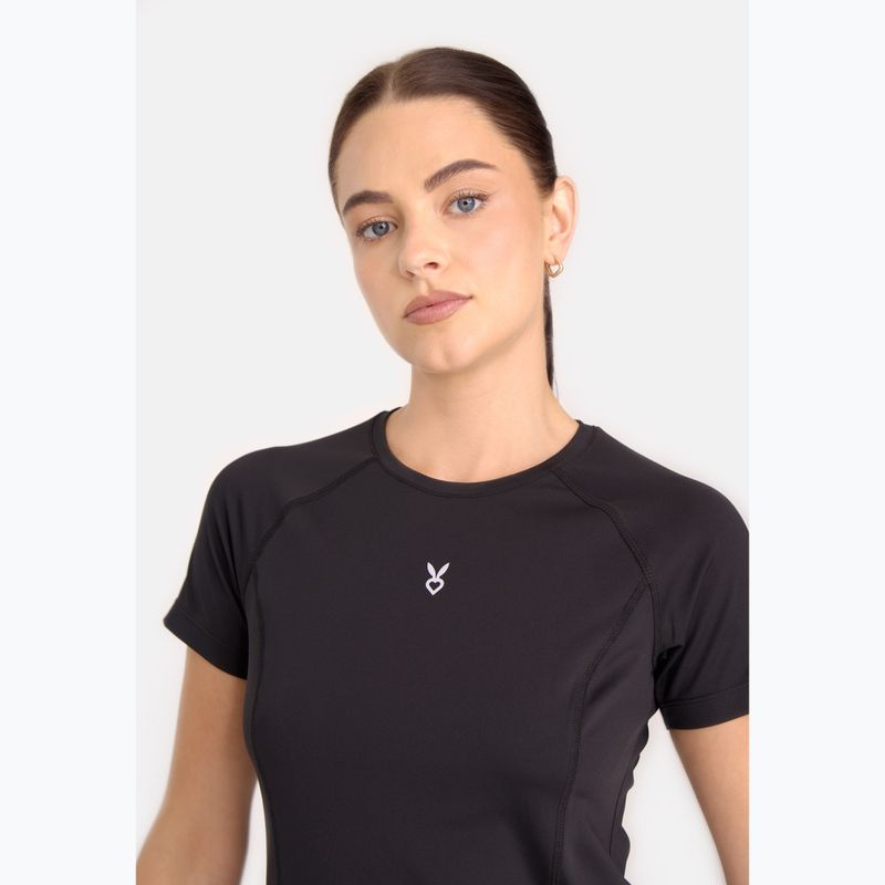 Women's training T-shirt Cardio Bunny HCB-425 Active black 5